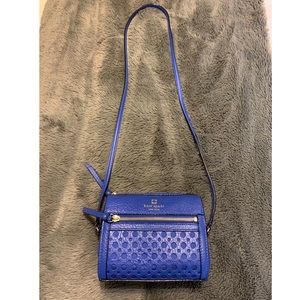 KATE SPADE Looloo Perri Lane Bubbles Crossbody in Island Deep Blue
